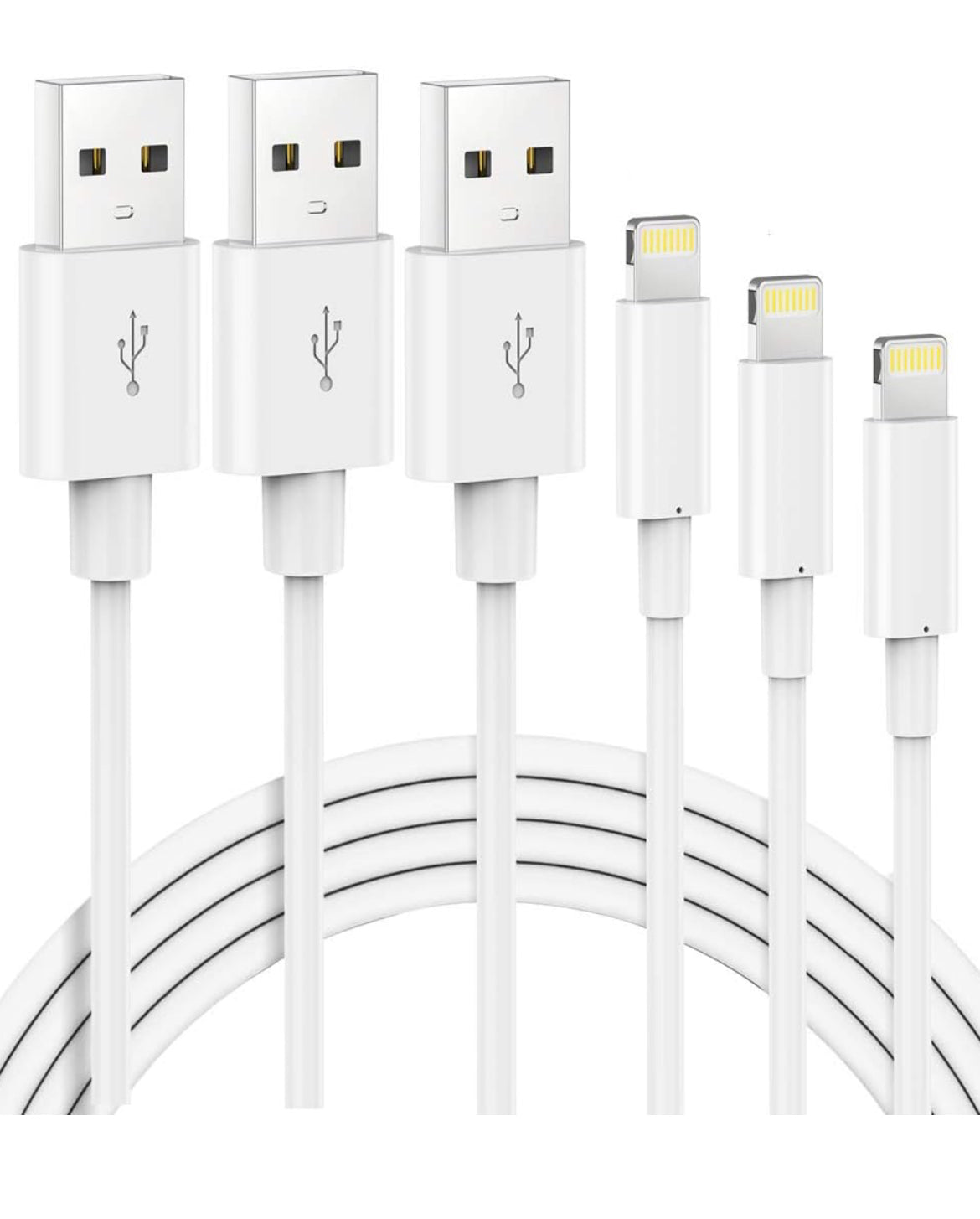 Pbuddy Lightning Cable MFi Certified iPhone Charger Cable, 3Pack 1M 2M 3M Long Lightning to USB A Cable iPhone Cord Compatible with iPhone 14 Plus 13 12 11 Mini Pro Max Pro Xs X 8 Plus 7Plus iPad Pbuddy Lightning Cable MFi Certified iPhone Charger Cable, 3Pack 1M 2M 3M Long Lightning to USB A Cable iPhone Cord Compatible with iPhone 14 Plus 13 12 11 Mini Pro Max Pro Xs X 8 Plus 7Plus iPad